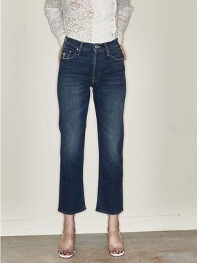 MOTHER The Tomcat Ankle Jeans – Dirty Mary Wash – Size 24
